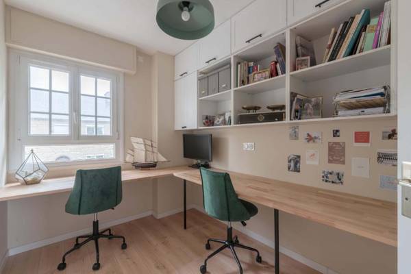 Workspace - Maison familiale entre la gare et la plage