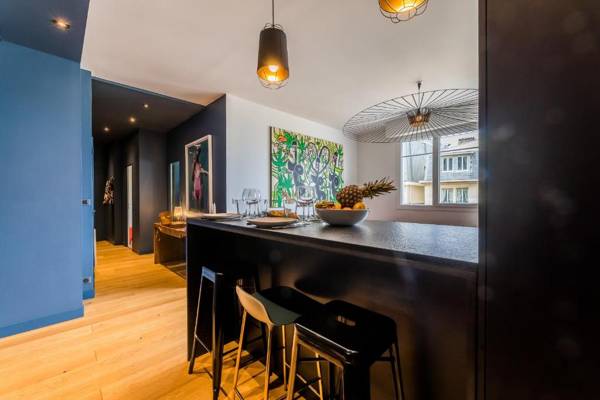 CATWALK KEYWEEK 2 bedroom apartment in Biarritz city center parking
