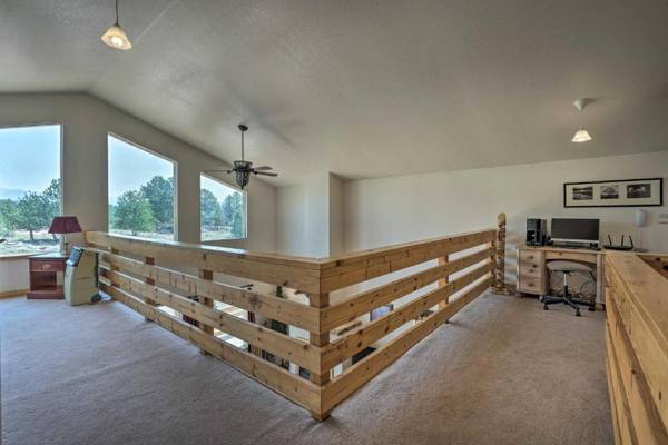 Workspace - Rustic Cabin on 4 Acres with Deck Grill and Mtn View!